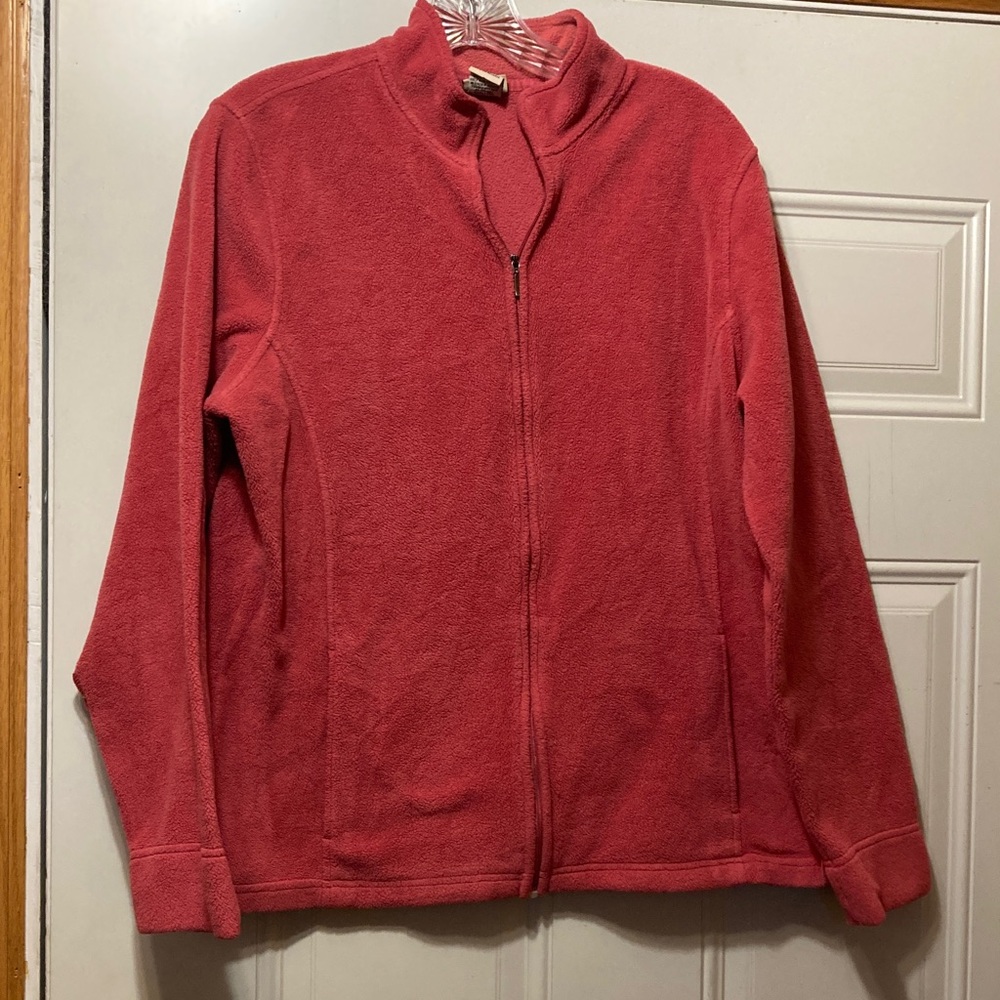 LL Bean Full-Zip Fleece Jacket L